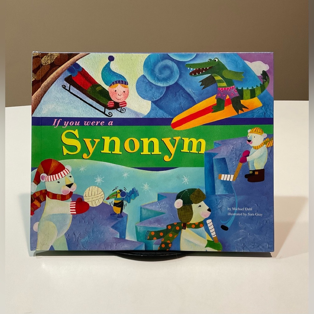 🌼🌼🌼Hard Cover Big Book of Synonyms, 24 Pages